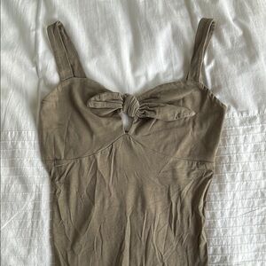 NWOT Green Z Supply bodysuit with keyhole